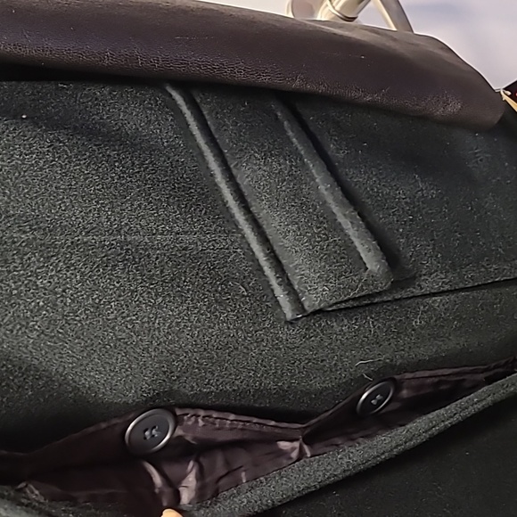 NWT s.S Danier Thinsulate wool coat with fur collar - Picture 3 of 10